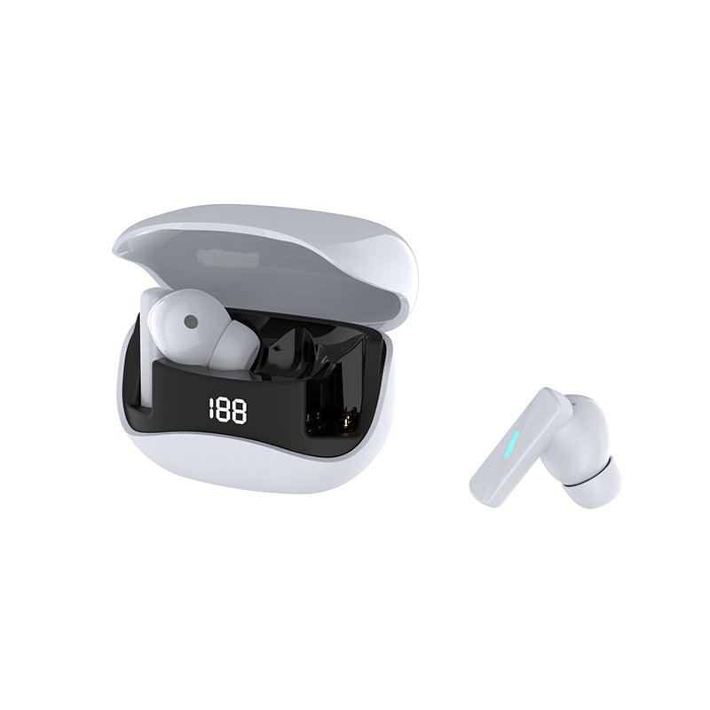 Promotion ANC in-ear earbuds LED battery digital display TWS Gaming Sports Bluetooth 5.3 headphone