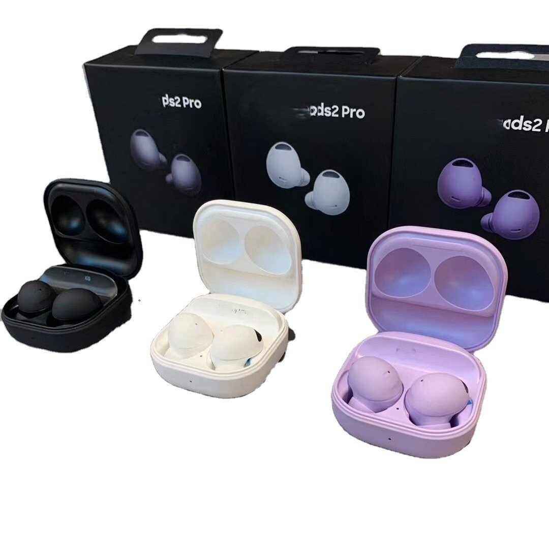 Portable Wireless Earphone TWS Earbuds In-ear Buds 2 pro Bluetooth Headphone LED Noise Cancelling for Hearing Aid
