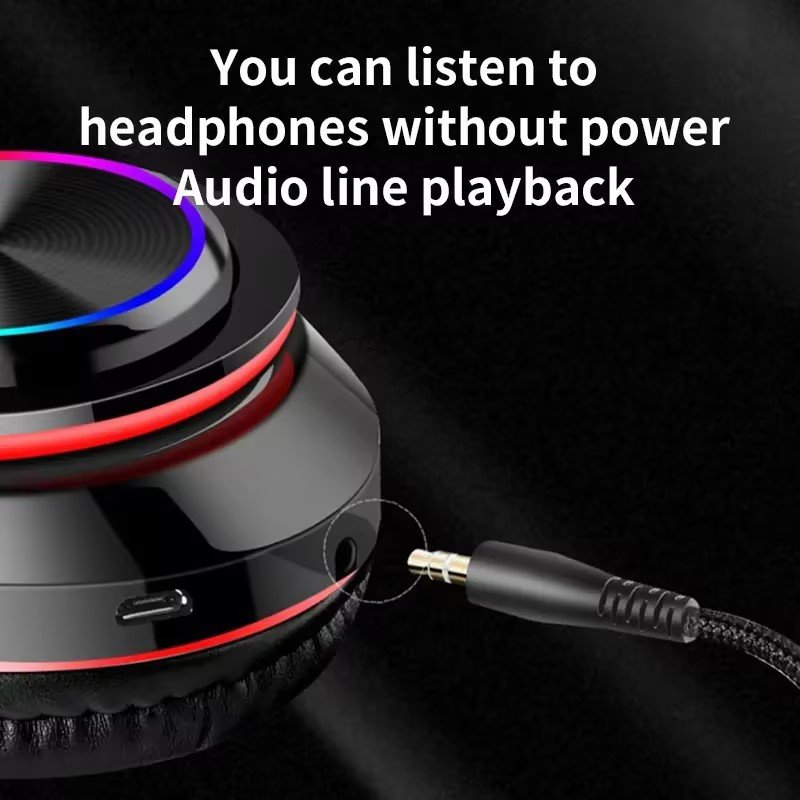 B39 Wireless Headphones Stereo v5.2 Headset Foldable Sport Earphone Noise Cancelling Foldable Headphone