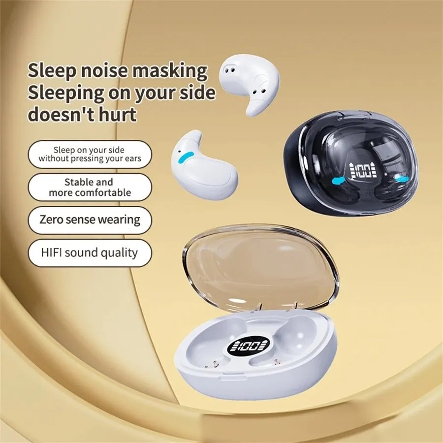 Top M96 Bt 5.3 Wireless Earphones Sports Sleeping TWS Wireless Headphones Earbuds with Mic In ear Mini Headset For Smart phone