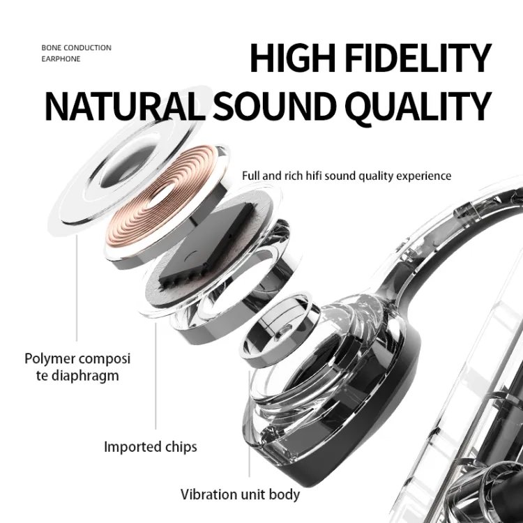 2023 Top Quality Wireless Earbuds Tws Noise Cancelling Neck Band Earphone Bone Conduction Earphone Wireless Bluetooth Headsets
