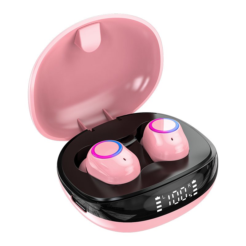 F8 TWS New Arrival BT5.2 True Wireless Headphones Digital Electric Waterproof Earbuds Noise Reduction Non-Noise Cancelling