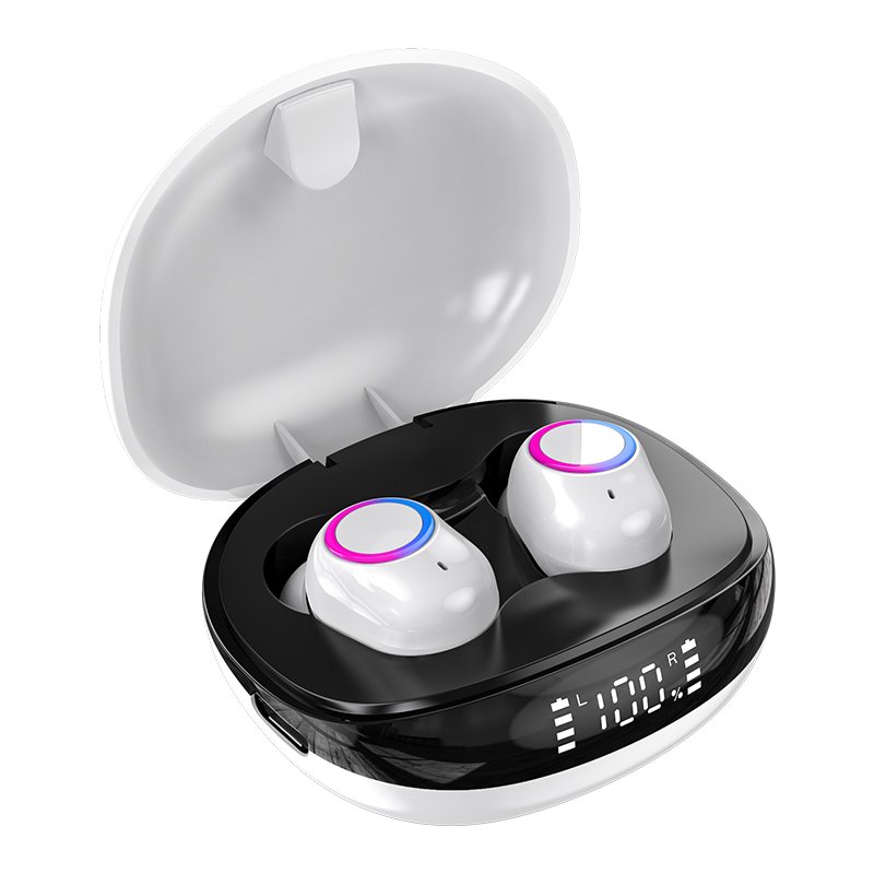 F8 TWS New Arrival BT5.2 True Wireless Headphones Digital Electric Waterproof Earbuds Noise Reduction Non-Noise Cancelling