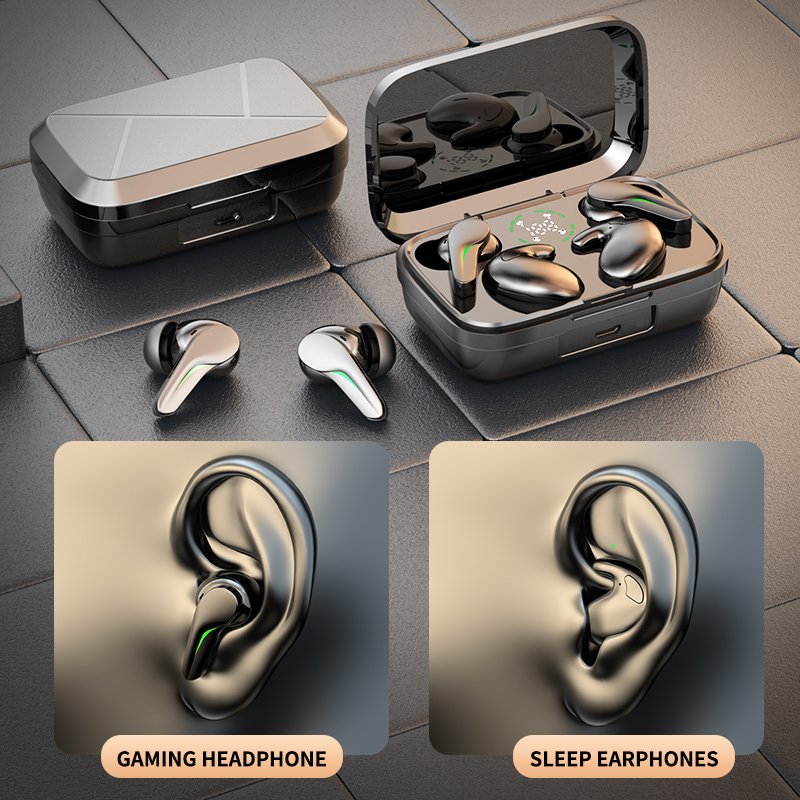 For couples with ultra long battery life New wireless BT5.3 earphones e-sports games in ear noise cancelling sleep mode earbuds
