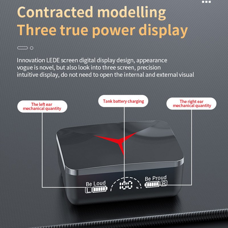 M90 Pro New Fone De Ouvido LED Display BT True Wireless earphone TWS earbuds Auriculares for travel sports Fone De Ouvido