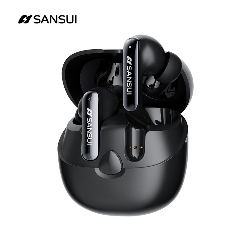 Custom private label Noise cancelling TWS earphone ENC in-ear wireless earbuds with charging case Ergonomic design headset