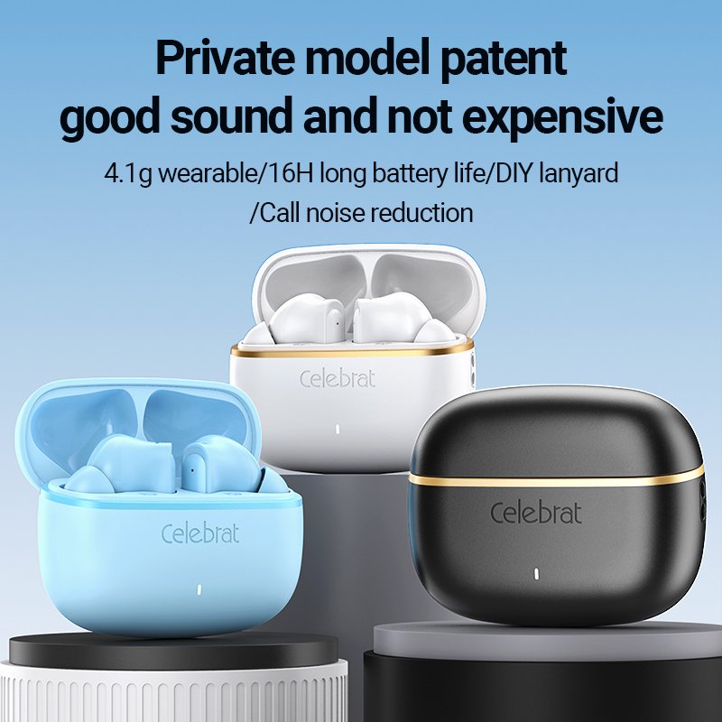 Hot Selling TWS earphone WD03 V5.3 Blueteeth Earbuds Wireless Noise Cancelling Headphones for iphone 16
