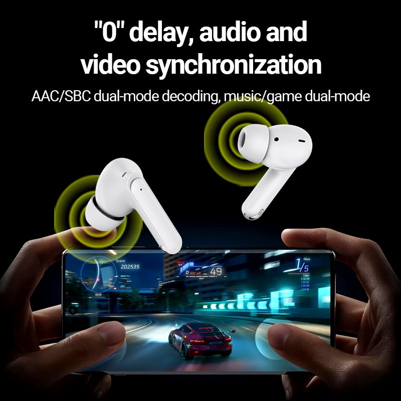 Hot Selling TWS earphone WD03 V5.3 Blueteeth Earbuds Wireless Noise Cancelling Headphones for iphone 16
