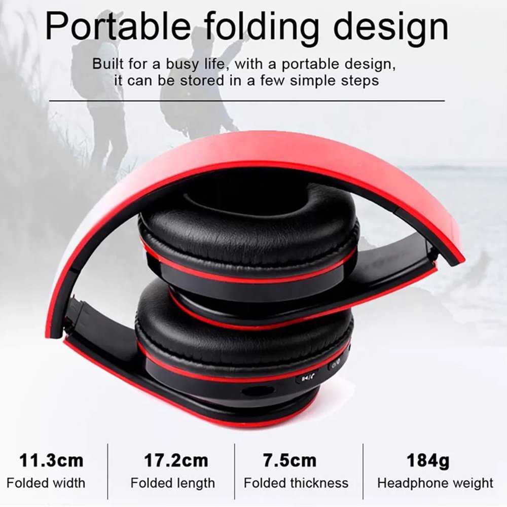 B39 Wireless Bluetooth Headphones With Mic Noise Cancelling Headsets Stereo Sound Earphones Sports Gaming Headphones Supports TF