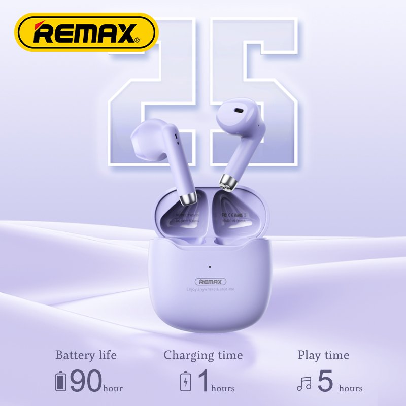 Remax Tws-19 In-Ear Tws Wireless Bluetooth Earphones Earbuds