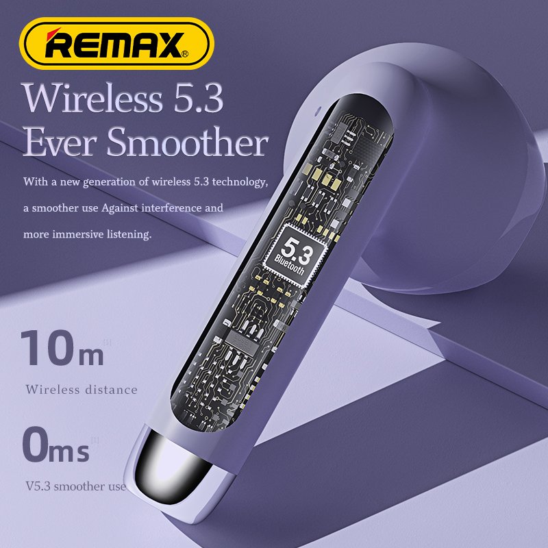 Remax Tws-19 In-Ear Tws Wireless Bluetooth Earphones Earbuds
