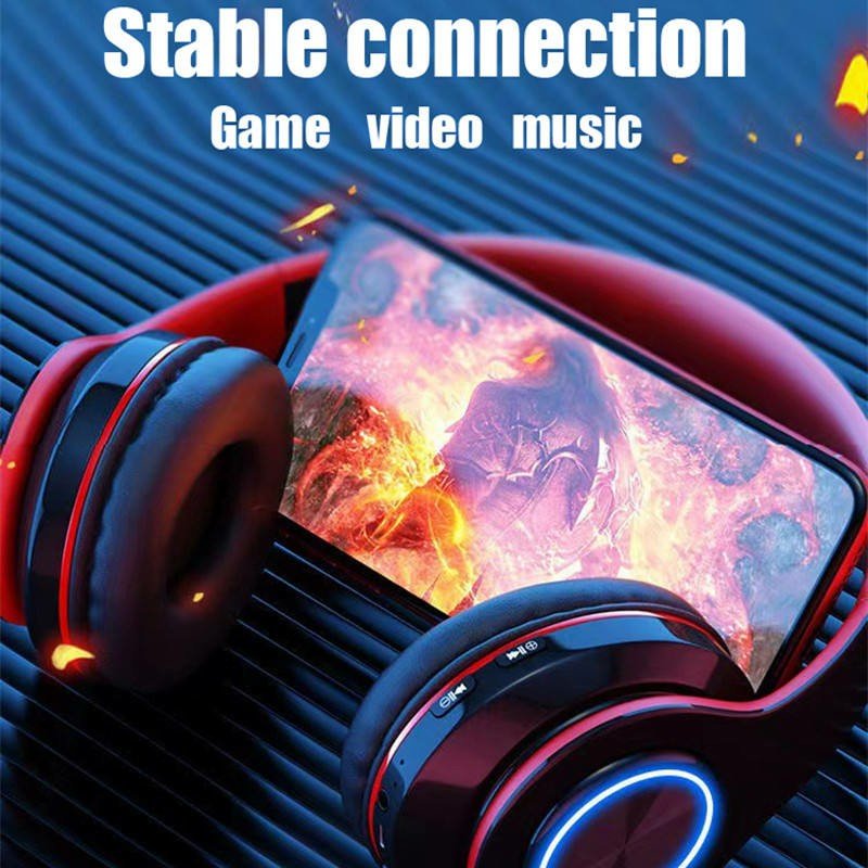 2024 New Products Custom Logo Helmet Sport Gaming Over Ear Headphone Wireless Headphones With Bluetooth