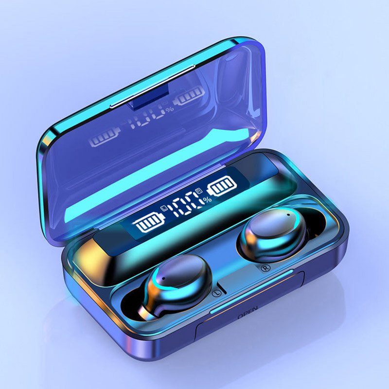 2024 best seller air po ds pro headset Power Bank Headphones wireless Gaming headset M10 digital display Blue tooth headset