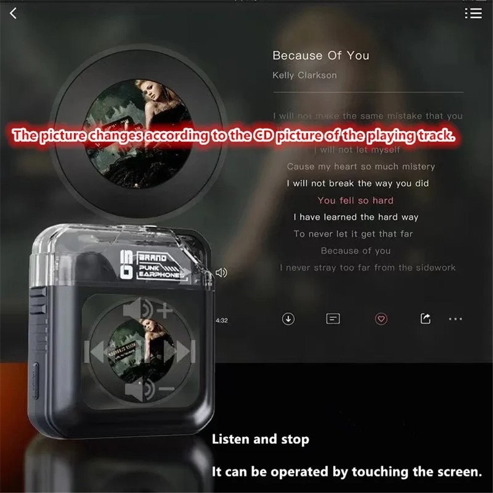 In-ear Headset Led Touch Screen Digital Display Bt Headphone Tws Auriculares Audifonos Wireless Earbuds S10 color touch screen