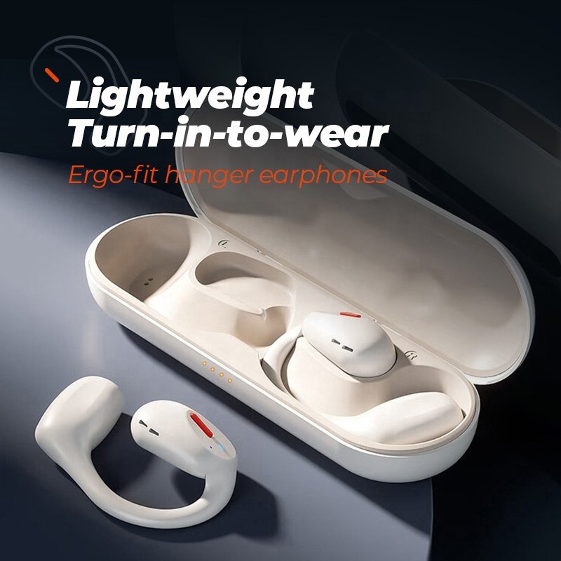 2024 New Open ear headphone OWS Pro Wireless portable Bluetoothheadsets Bluetooth 5.3 for laptop Phone Black