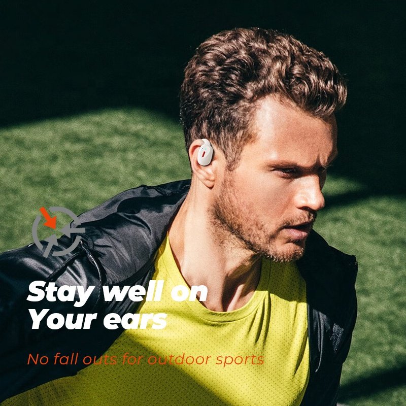 2024 New Open ear headphone OWS Pro Wireless portable Bluetoothheadsets Bluetooth 5.3 for laptop Phone Black