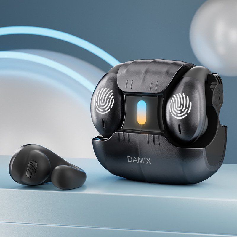 AS-01 Wireless Earphone Bluetooth 5.5 Earphones 60H Long Battery Life Waterproof Noise Canceling Wireless Headphone Earbuds