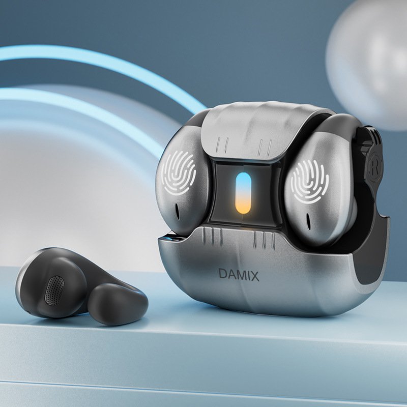 AS-01 Wireless Earphone Bluetooth 5.5 Earphones 60H Long Battery Life Waterproof Noise Canceling Wireless Headphone Earbuds