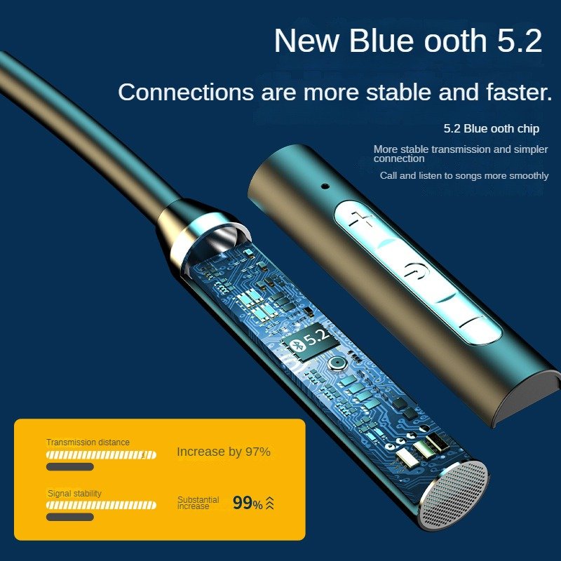 2024 G01 Newest Cheaper Price Waterproof Sports In-ear TWS wireless Button Control Earbuds Earphones Wireless Neckband Headphone