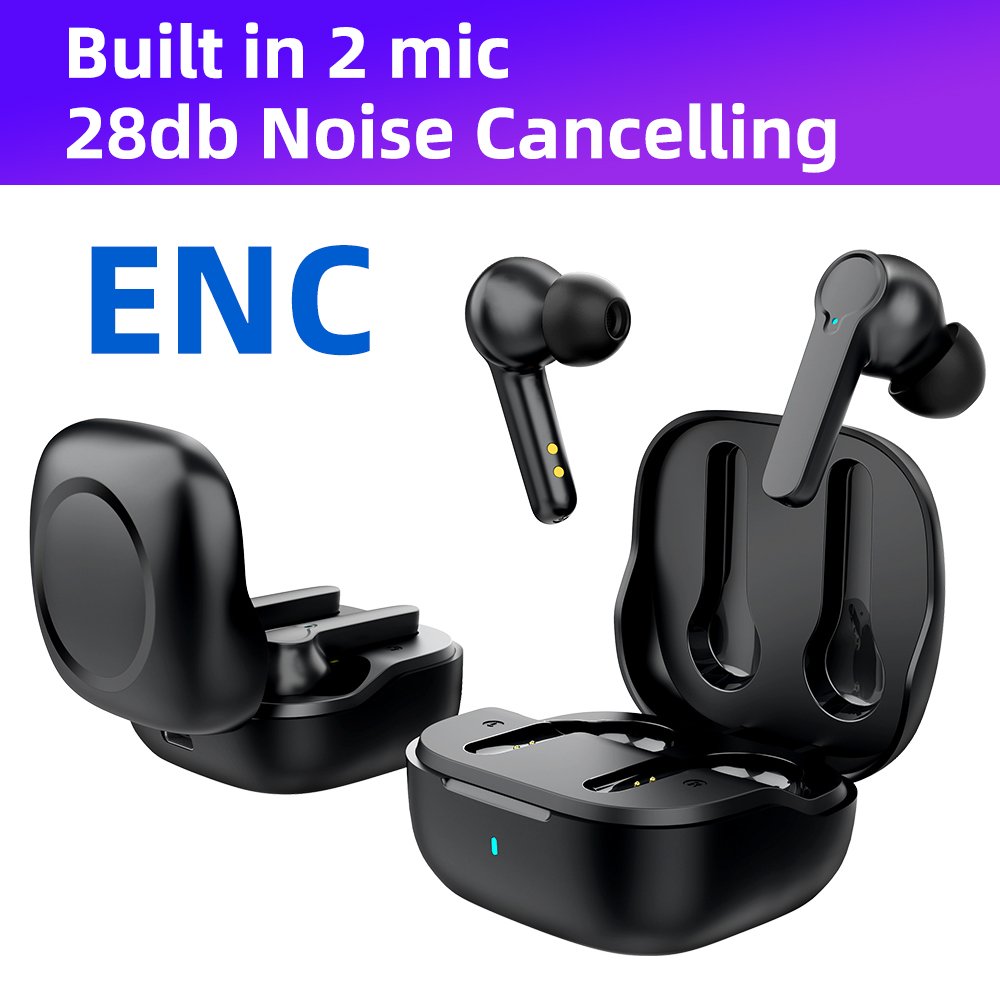 2024 Bluetooth Headphone Hot Selling Private Model H003 TWS ANC Earphone Mini Wireless Headset