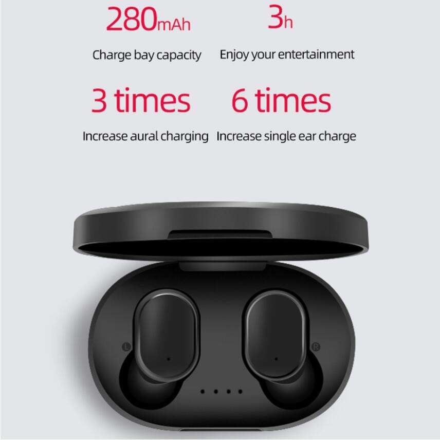 Noise Cancelling Wireless Earbuds A6S Headphone Waterproof In-ear ANC Mini Earphone TWS