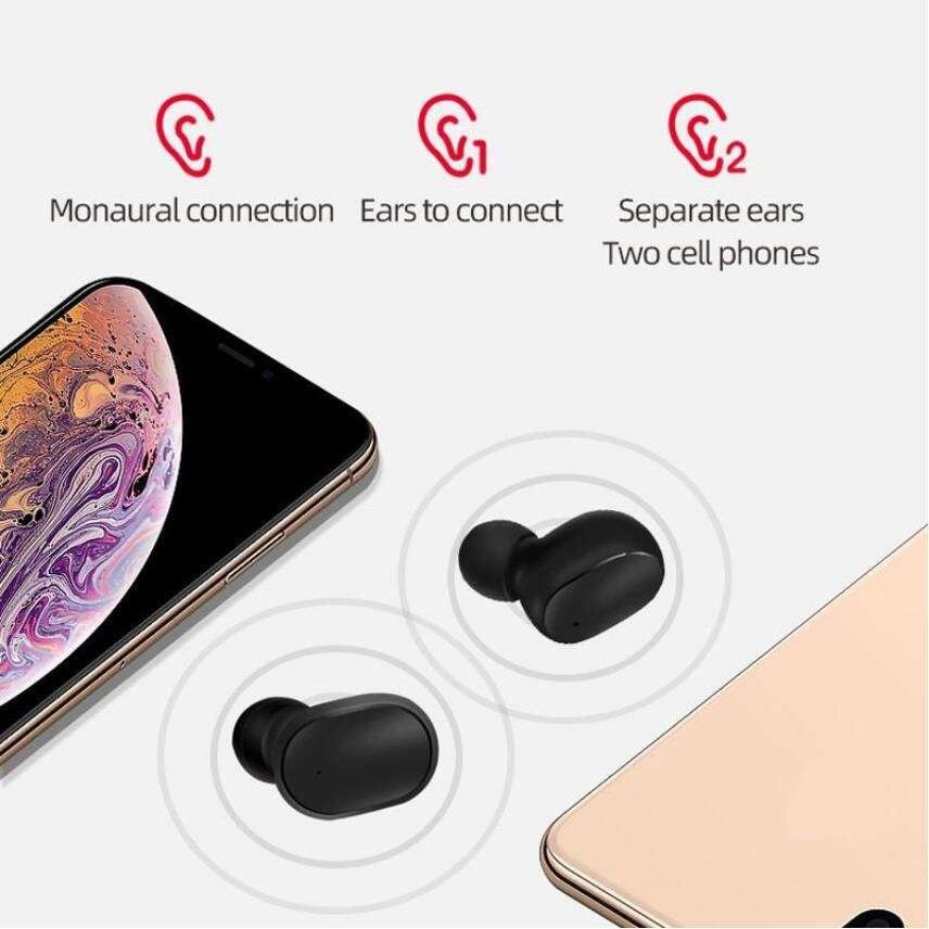 Noise Cancelling Wireless Earbuds A6S Headphone Waterproof In-ear ANC Mini Earphone TWS