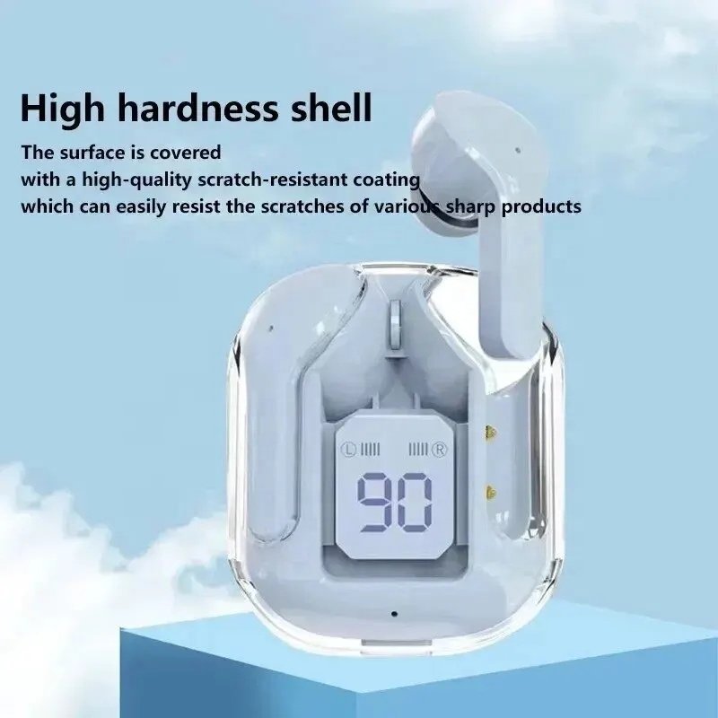 Dodoup Air31 TWS LED Display Transparency Earbuds Noise Cancelling HIFI Stereo Earphones Headphones