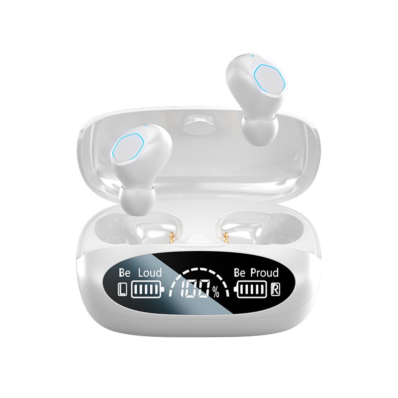 Audifonos True Stereo Earbuds 9D Wireless In-Ear Headphones Noise Cancelling Feature Digital Display Battery Indicator Hot