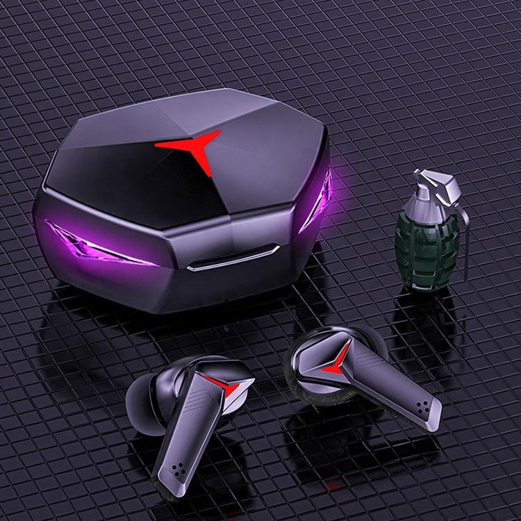 Factory Wholesale HifI Sound T33 Wireless Tws Earbuds Headphones OEM Low Latency 5.2 TWS Gaming Earphones Audifonos With Mic