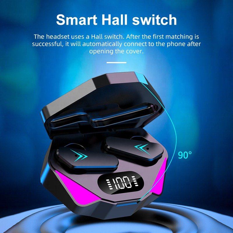 New true wireless tws auriculares gamer x15pro tws pro gaming in ear noise canceling earbuds earphones headset X15 headphones