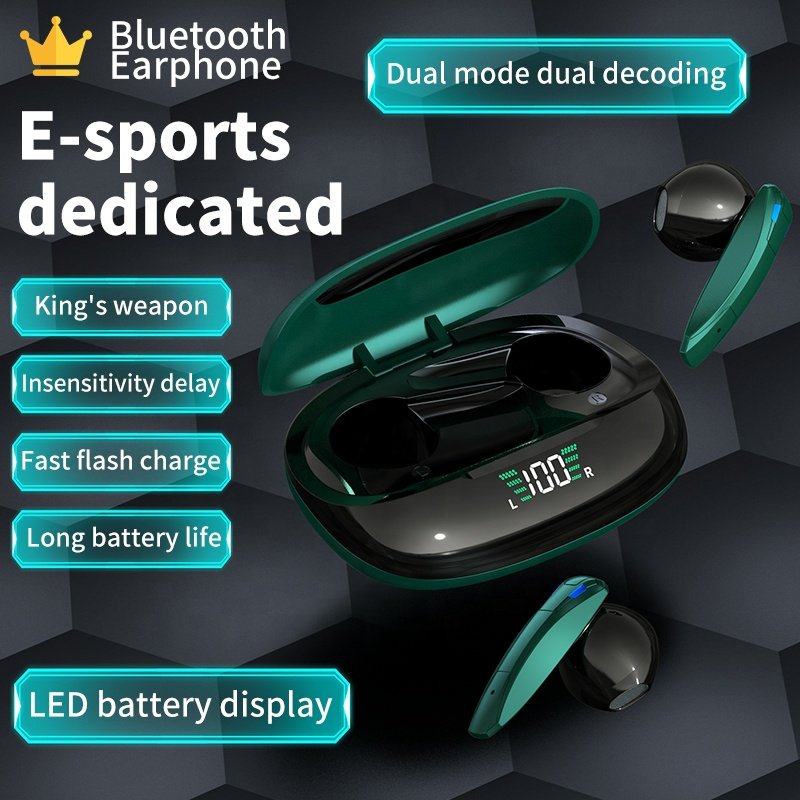 Tws Earbuds Portable Earphone Stereo Earbuds With LED Display headphones wireless headphones
