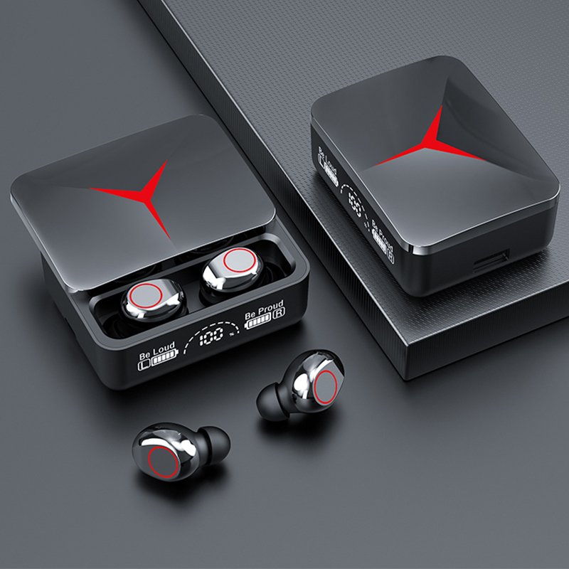 Cross-border explosive sports Blue smart headset M90 pro noise-cancelling dual stereo game headset Android ios universal High