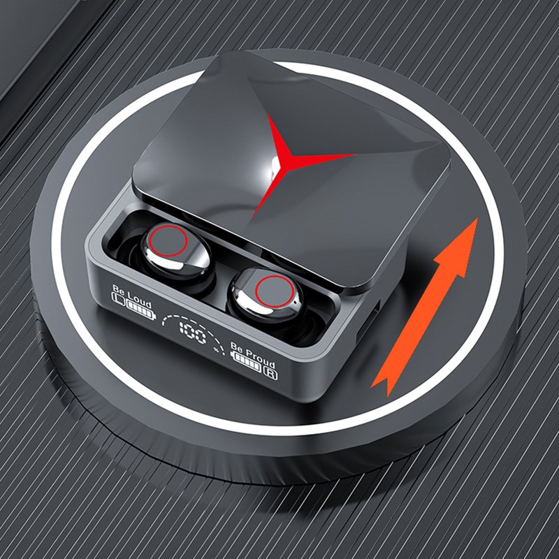 Cross-border explosive sports Blue smart headset M90 pro noise-cancelling dual stereo game headset Android ios universal High