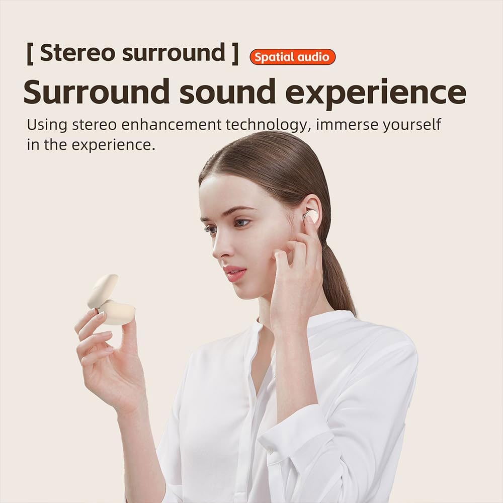 TWS Earphone True Wireless Earbuds Noise Cancelling HiFi Stereo Sport Earbuds HD Sound Quality Earphones