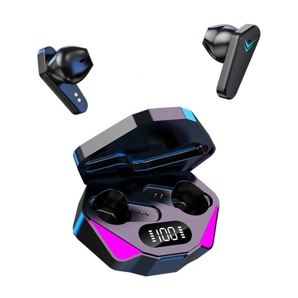 TWS X15 In-Ear Wireless Headphones 5.3 Earbuds Noise Cancelling Stereo Sound Waterproof Gaming Headset Music V5.3