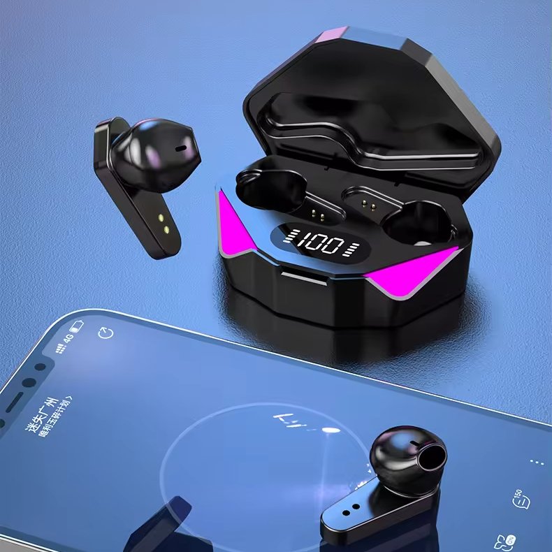 TWS X15 In-Ear Wireless Headphones 5.3 Earbuds Noise Cancelling Stereo Sound Waterproof Gaming Headset Music V5.3