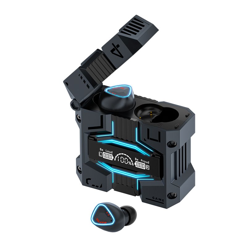 M45 TWS Gaming Headset Powerbank Wireless TWS Earbuds with New Design Noise Reduction Waterproof Touch Control In-Ear Headphones