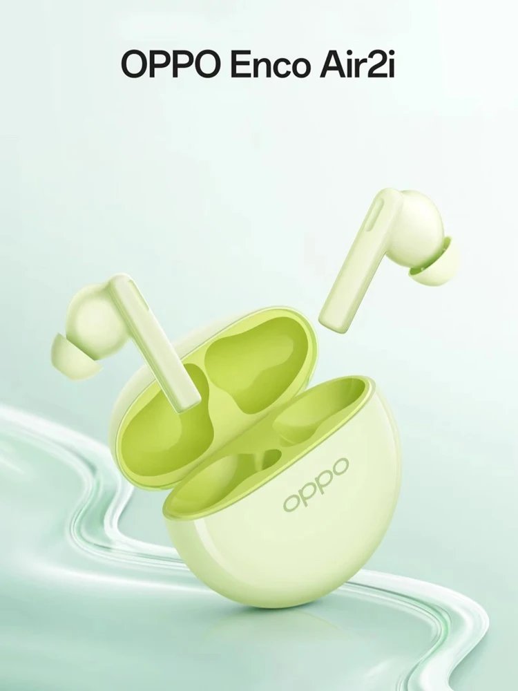 OPPO ENCO Air 2i TWS Earphone Wireless BT5.2 Earbuds AI Noise Cancelling HiFI Sound Quality Low Latency