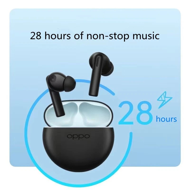 OPPO ENCO Air 2i TWS Earphone Wireless BT5.2 Earbuds AI Noise Cancelling HiFI Sound Quality Low Latency