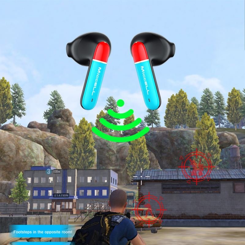 Manufacture wireless ear phones type c airdots pro earbuds earphone gaming headset tws wireless in-ear gaming earphones with mic