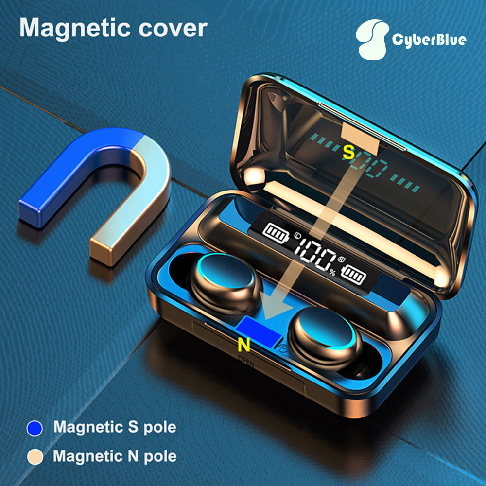 High Quality Handsfree Touch Control M10 Tws Earphone Wireless Earbuds With Power Bank Tws