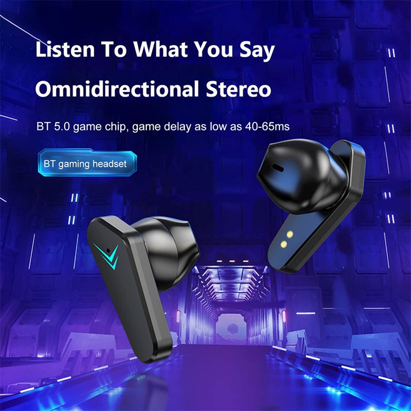 Gaming Low Latency Headphones Waterproof Earbuds Earphone X15 TWS Wireless Stereo earphone