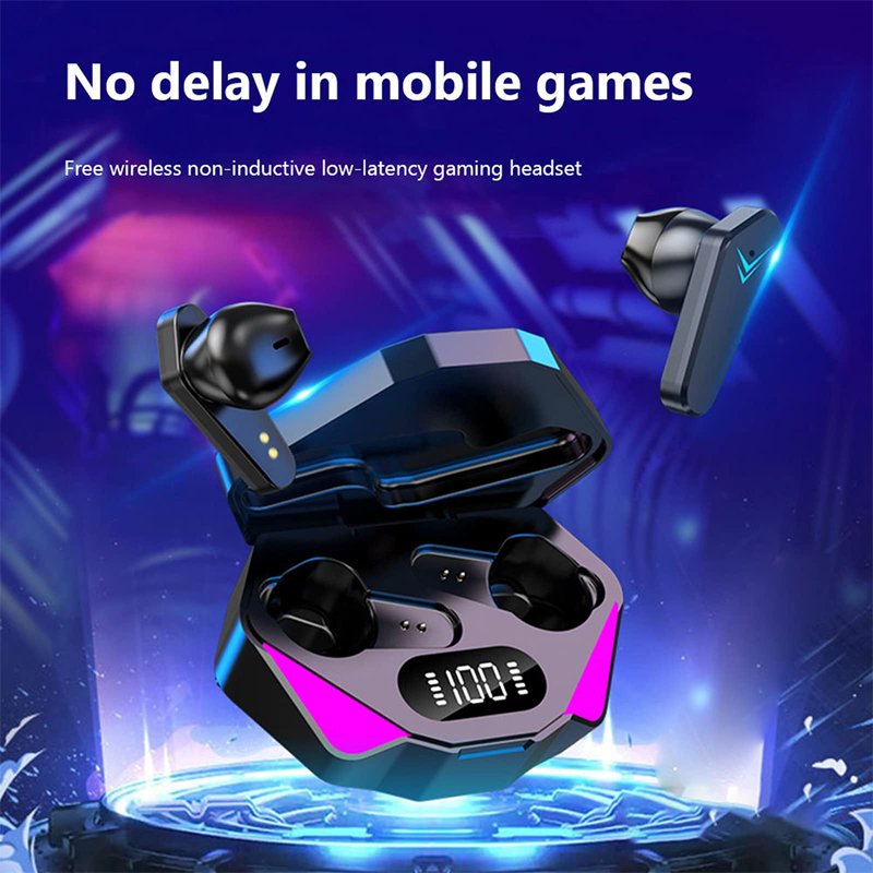 Gaming Low Latency Headphones Waterproof Earbuds Earphone X15 TWS Wireless Stereo earphone