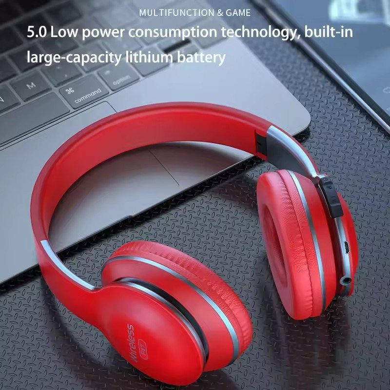 2024 Best Selling Gaming Headset Wireless Workout headphone Subwoofer P17 With Mic Mp3 Player Bass Top Wireless Bass headphone