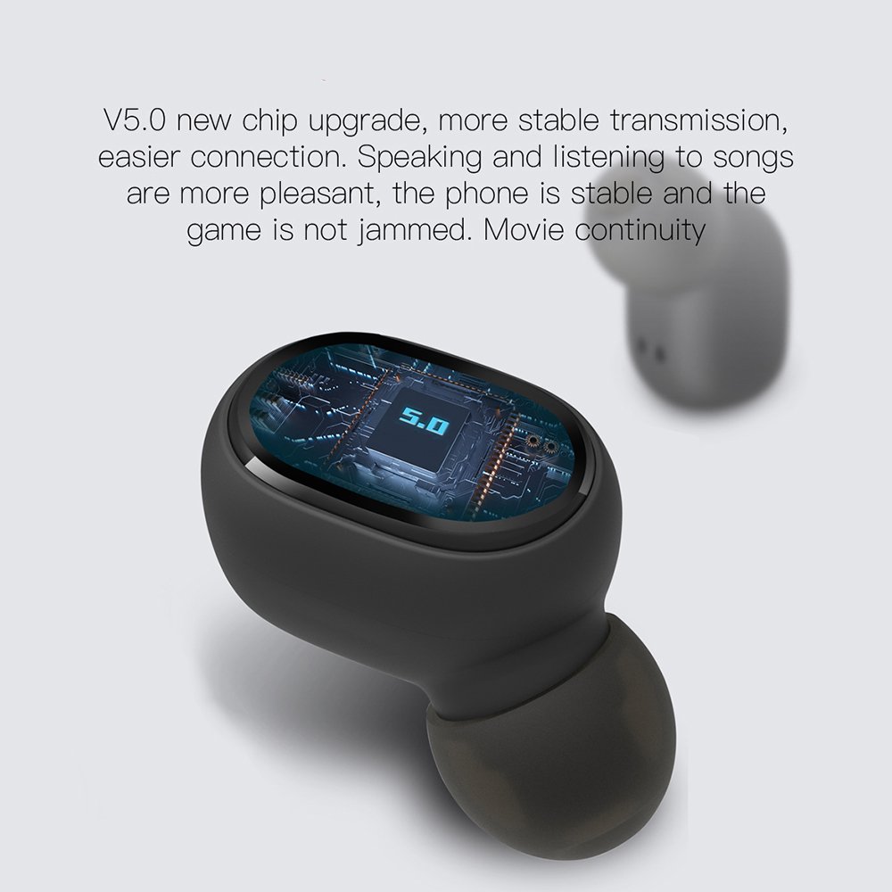 E6S TWS Bluetooth Earphone Wireless Earbuds Noise Cancelling Mic Headphones LED Headset For Mobile audifonos gamer