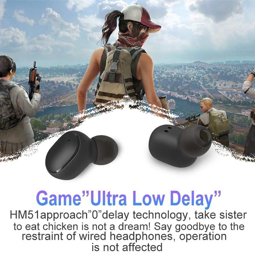 E6S TWS Bluetooth Earphone Wireless Earbuds Noise Cancelling Mic Headphones LED Headset For Mobile audifonos gamer