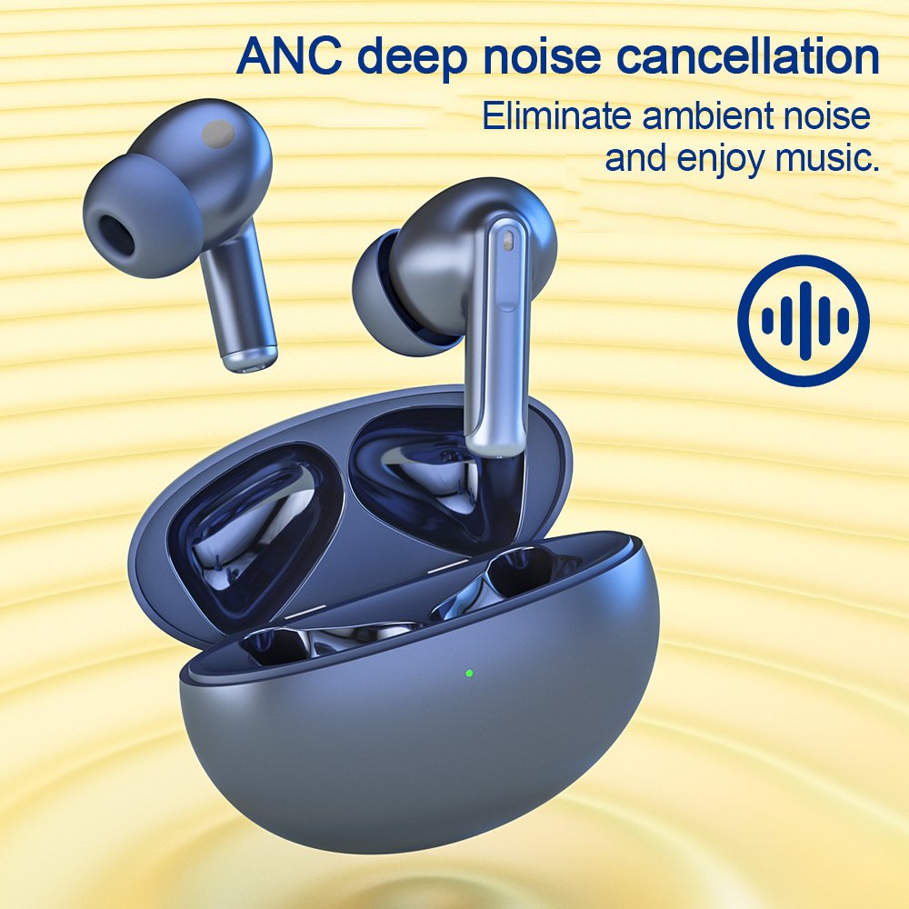 New Arrival Is-Xy-70 Low Latency Tws Smart Touch Control Anc- Active Noise Wireless Earphone Noise Cancelling Earbuds