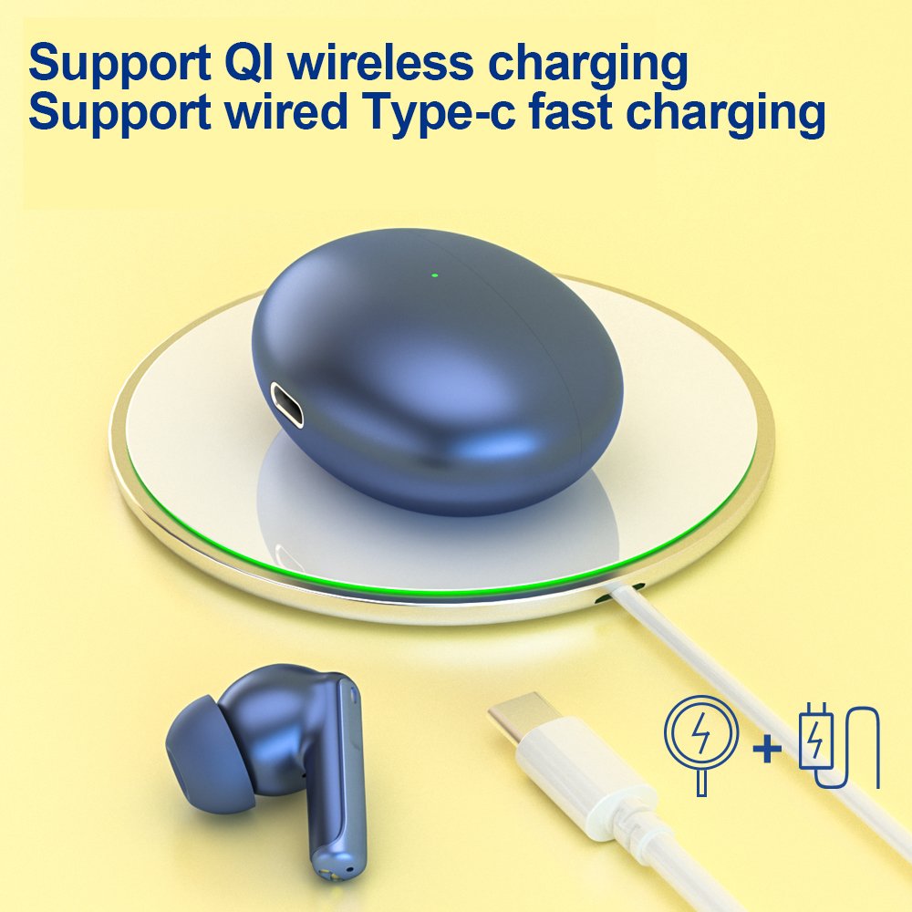 New Arrival Is-Xy-70 Low Latency Tws Smart Touch Control Anc- Active Noise Wireless Earphone Noise Cancelling Earbuds