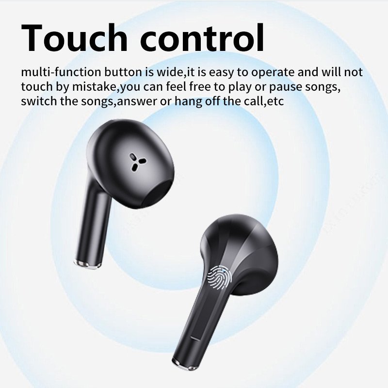 TWS wireless earphones OEM ODM Custom BT 5.3 TWS mini earphones headphones earbuds with charging box Light Gaming Earbuds