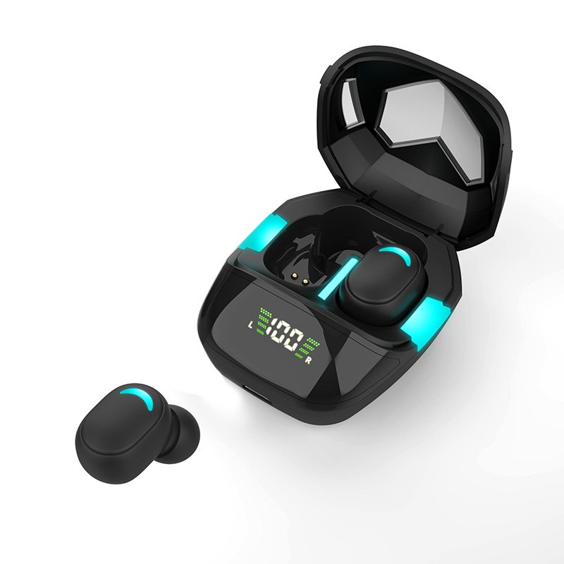Noise cancelling ear buds mini cheap wireless earphone tws gaming in-ear earphones led light headphones g7s earbuds